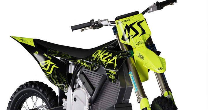 Neon Circuit Graphics Kit