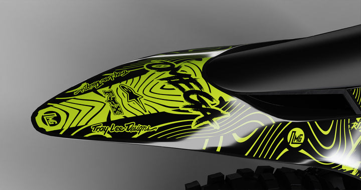 Neon Topo Graphics Kit