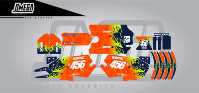 Staycyc XO Graphics Kit Stickers