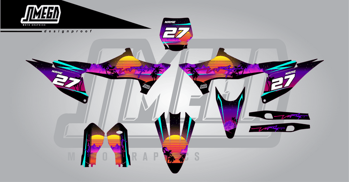 Sunset at Dusk Graphics kit