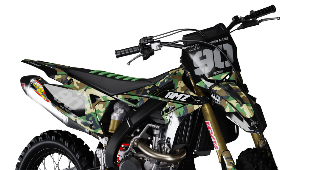 Suzuki Camo Sticker Kit