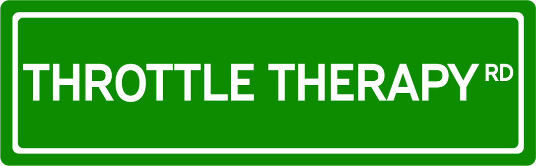 Throttle Therapy Rd - Street Sign