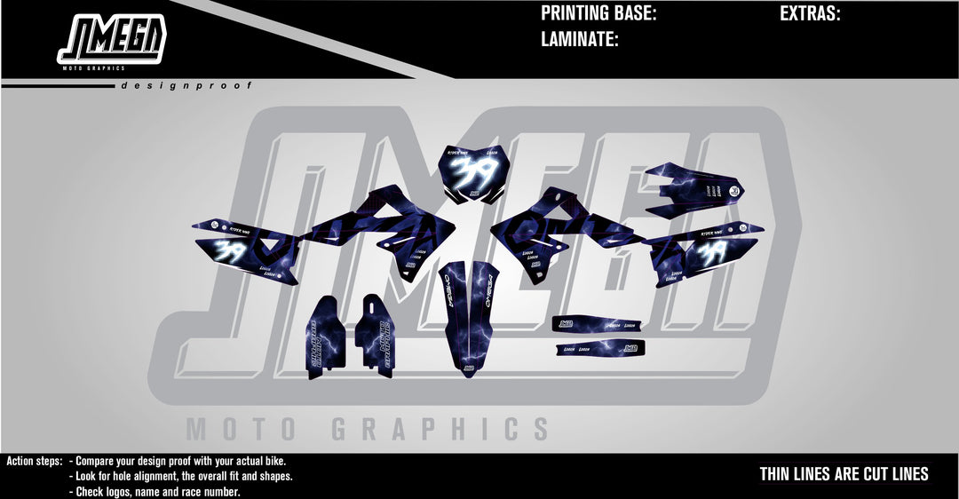 Thunder storm Graphics Kit