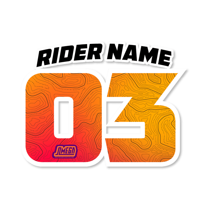 Topo Iron-On Jersey Print