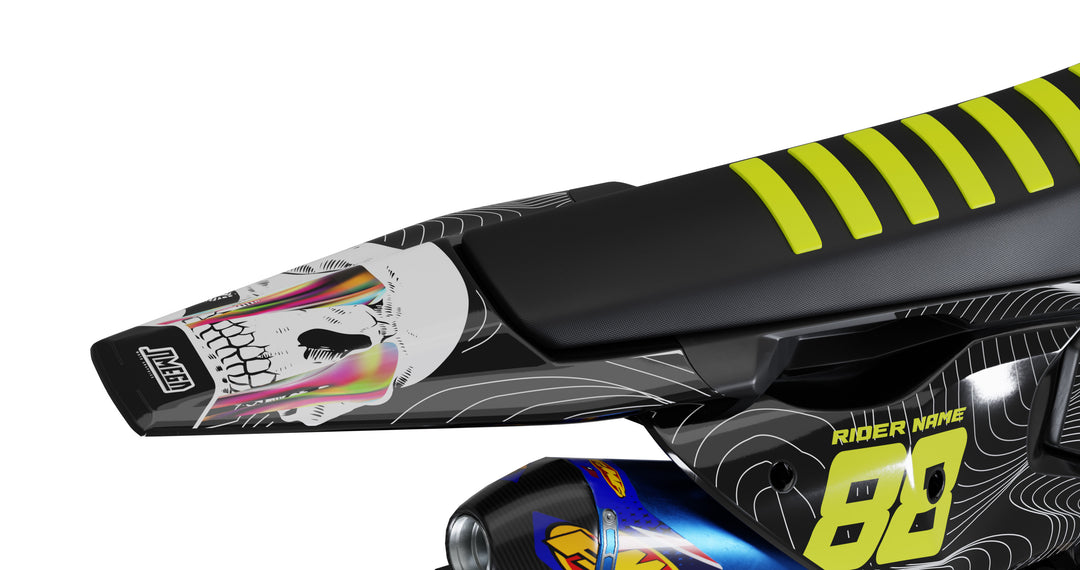 Bright Topo Skulls Graphics Kit