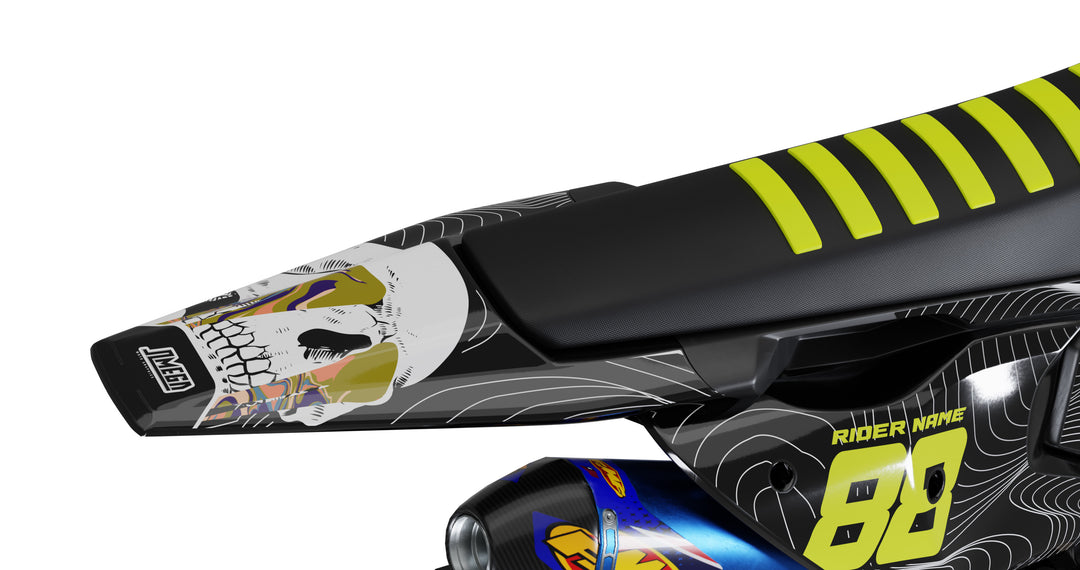 Topo Skulls Graphics Kit