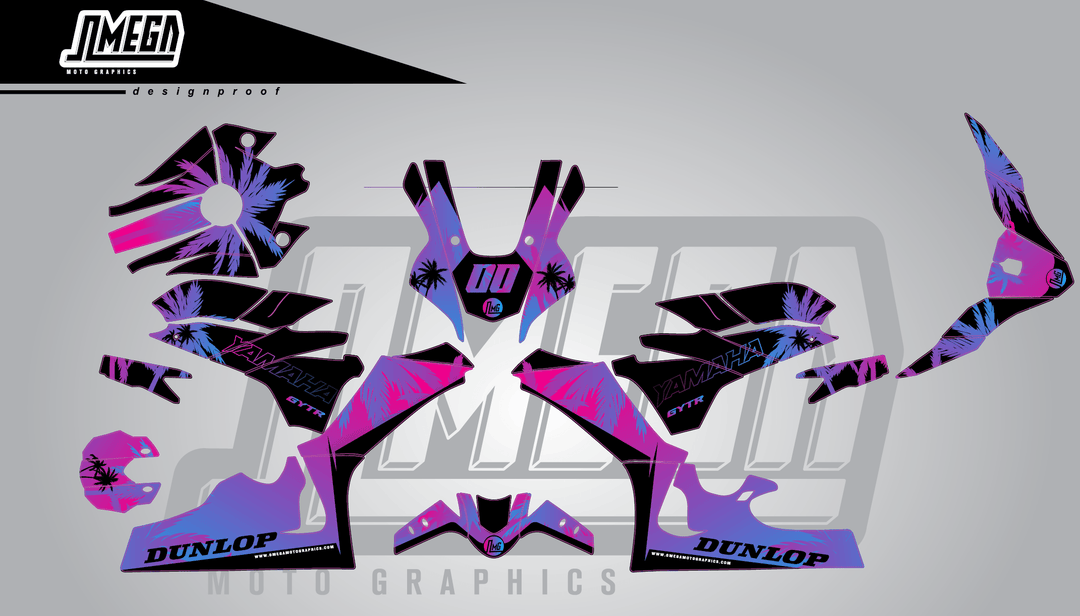 Tropical Crush Road Bike Graphics Kit