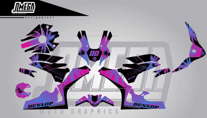 Tropical Crush Road Bike Graphics Kit