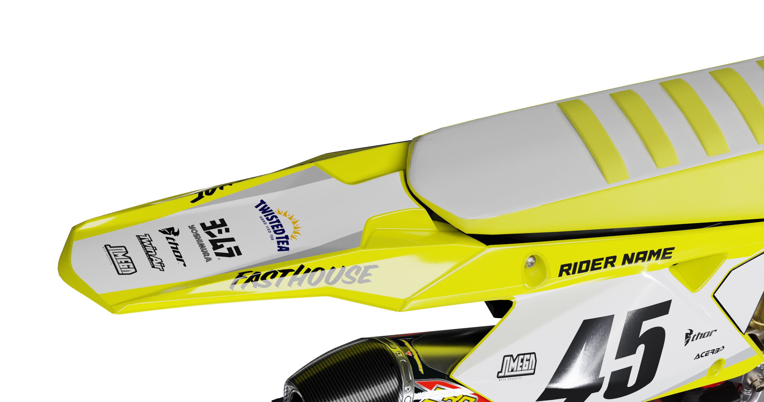 Twisted Tea Graphics Kit | Omega Moto Graphics