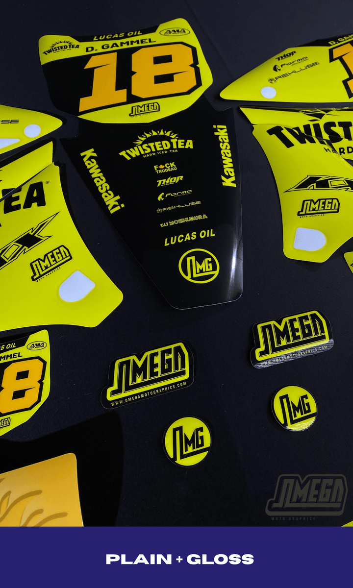 Twisted Tea Replica Graphics Kit