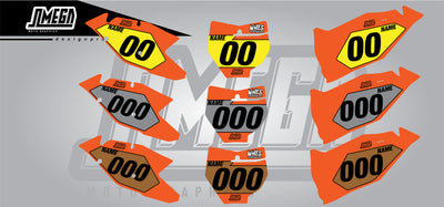 WHES Enduro Number Plates