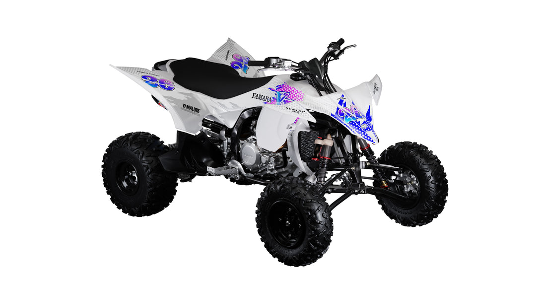 White Retro Quad Graphics Kit