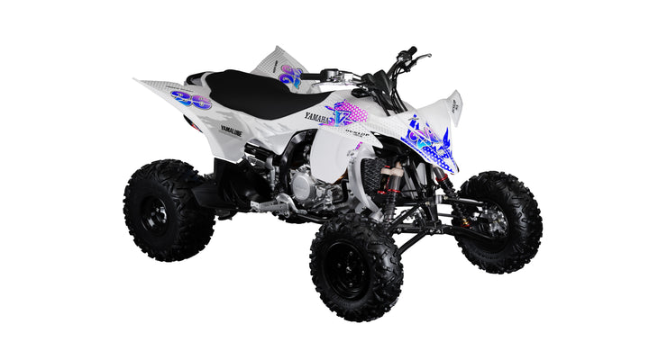 White Retro Quad Graphics Kit