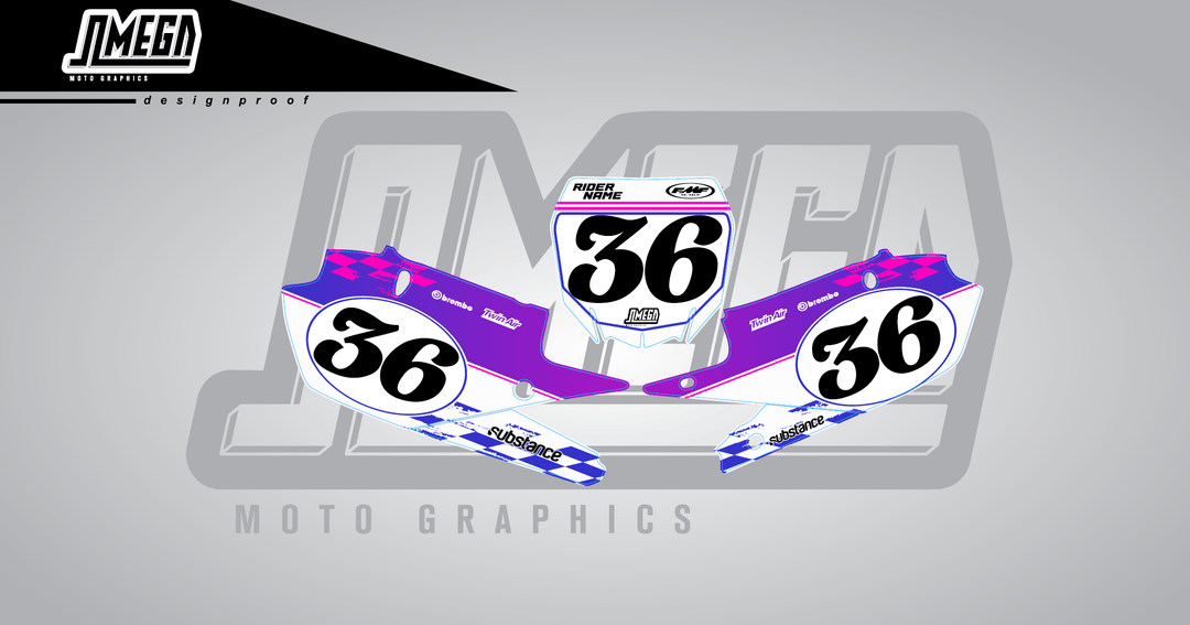 YA Classic Number Plates