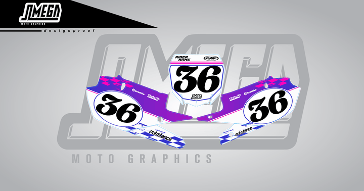 YA Classic Number Plates