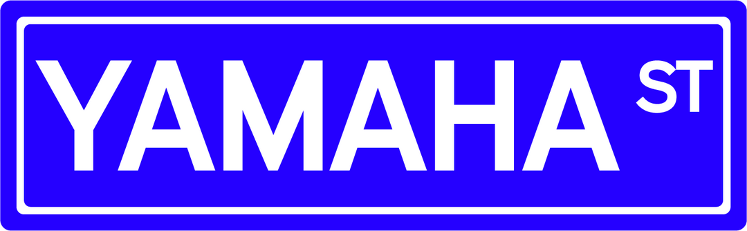 Yamaha St - Street Sign