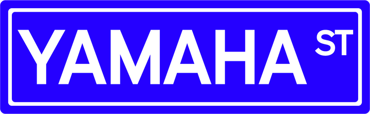 Yamaha St - Street Sign