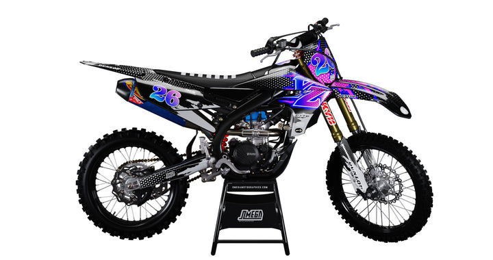 Black Retro Statement Graphics Kit