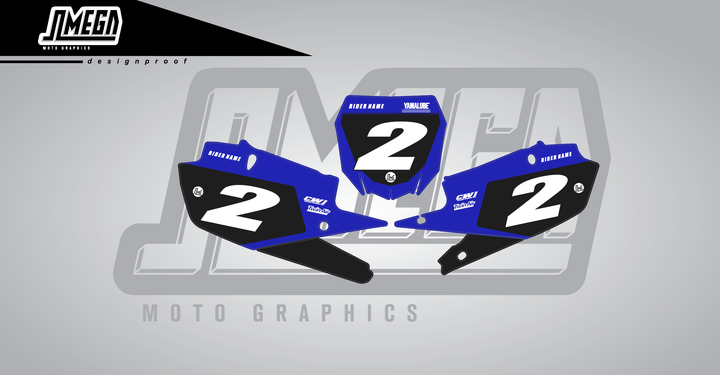Yamaha 23 Number Plates