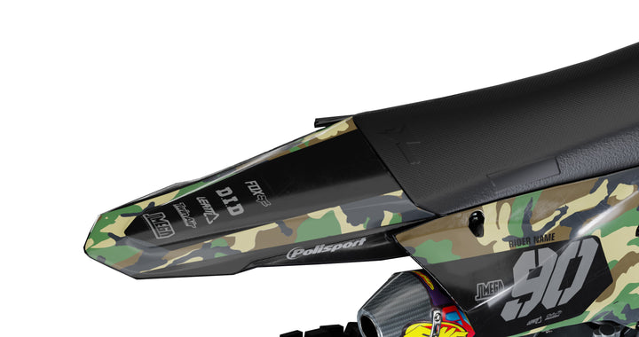 Green Camo Graphics Kit