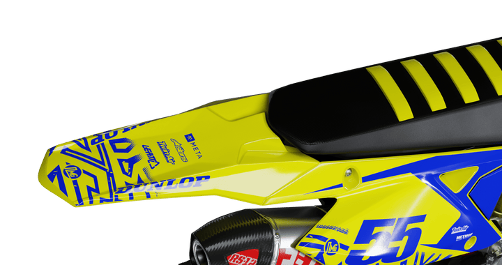 Suzuki Yellow Radix Graphics Kit