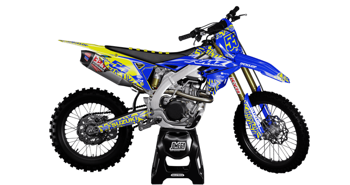 Suzuki Yellow Radix Graphics Kit