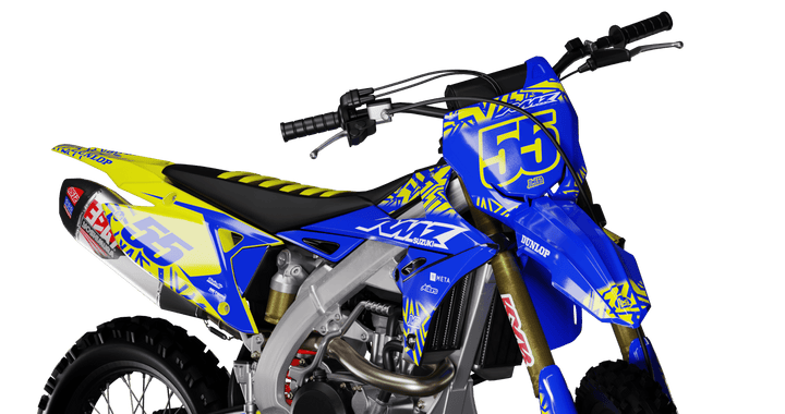 Suzuki Yellow Radix Graphics Kit