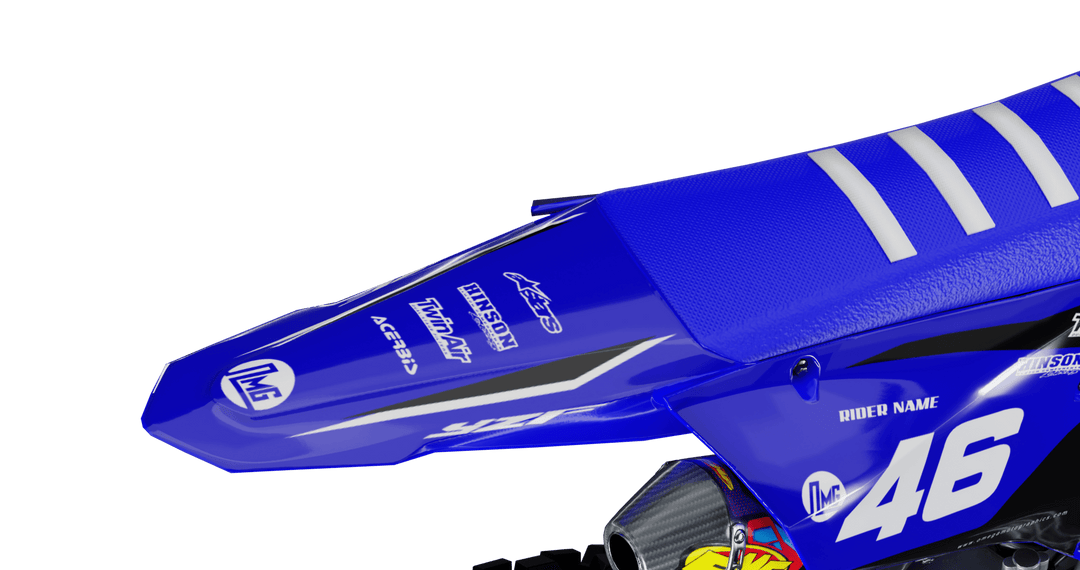 70th Anniversary Blue Graphics kit