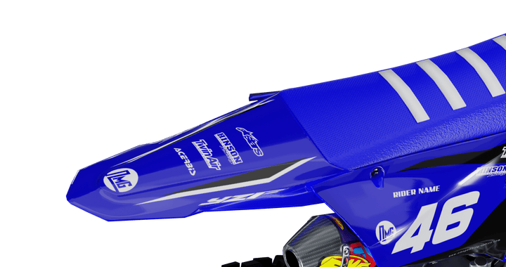 70th Anniversary Blue Graphics kit