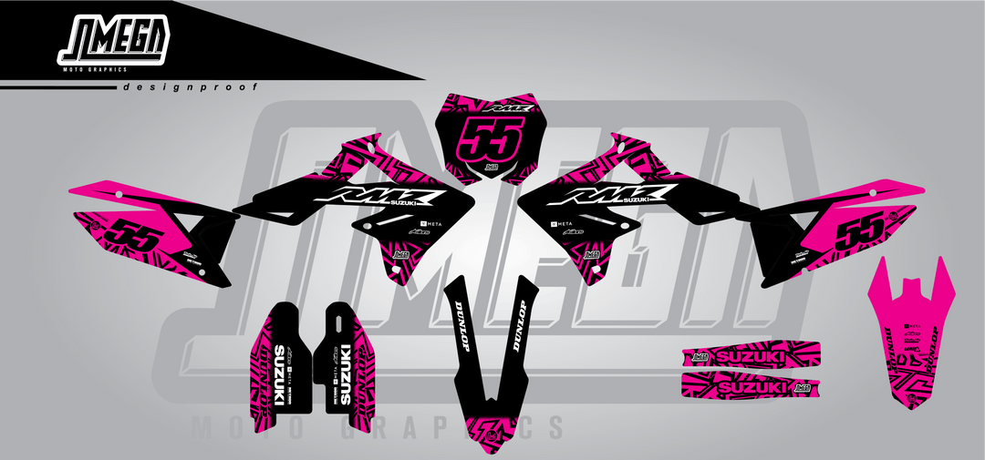 Suzuki Black Radix Graphics Kit