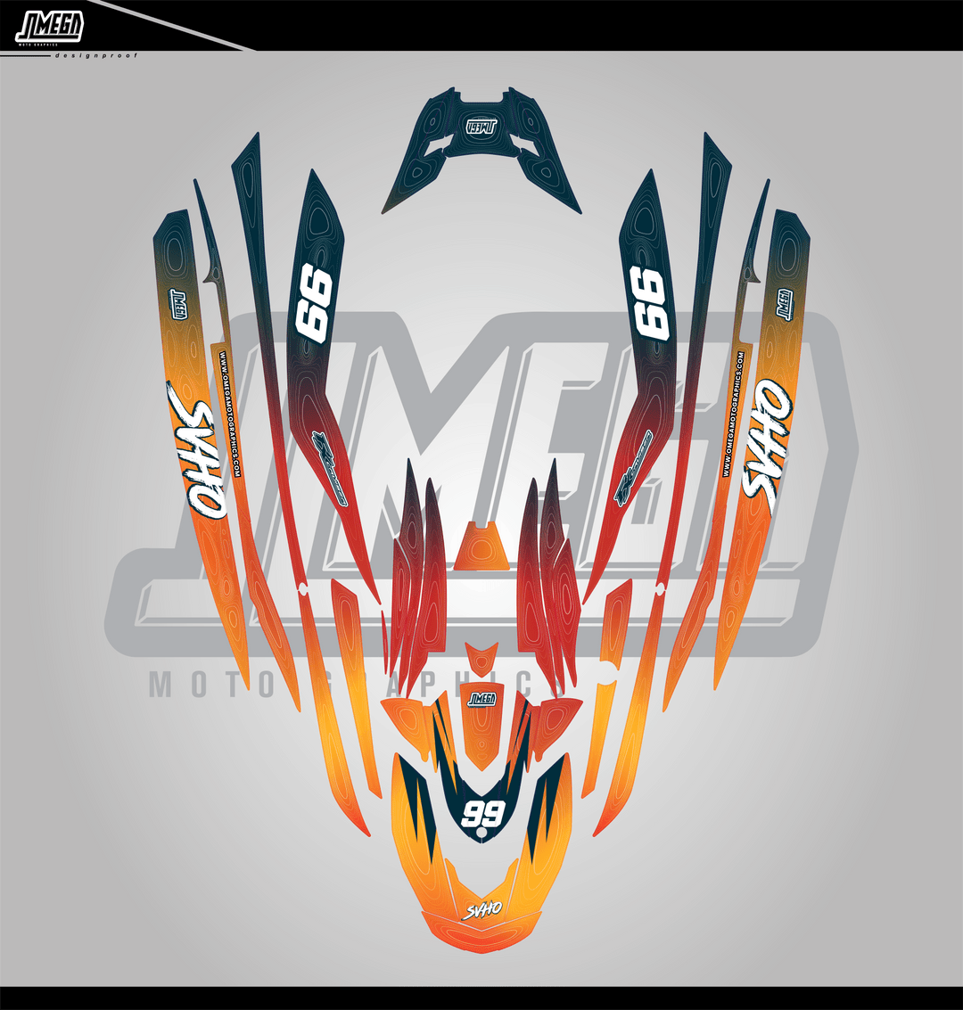 Blitz Jet Ski Graphics Kit