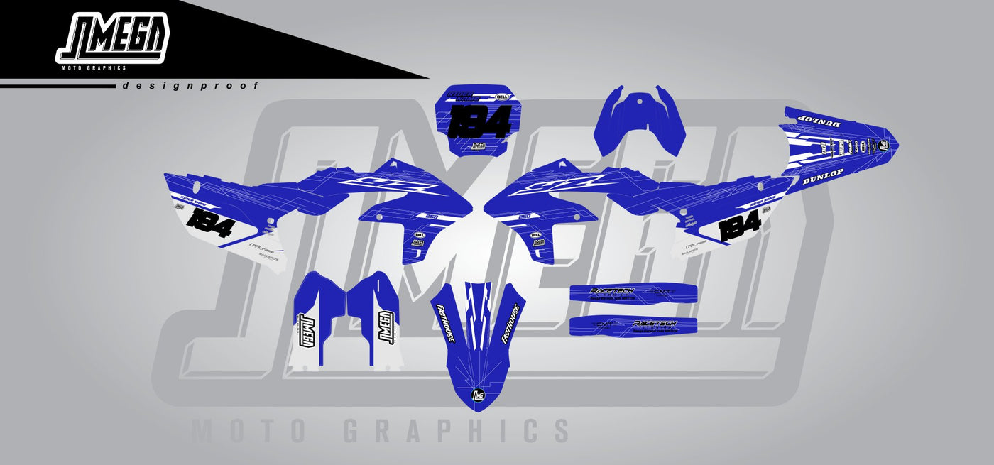 Blue Minty Graphics Kit