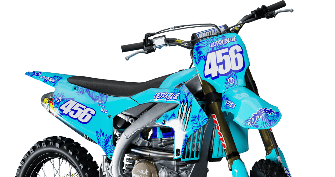 Ultra Blue Monster Graphics kit