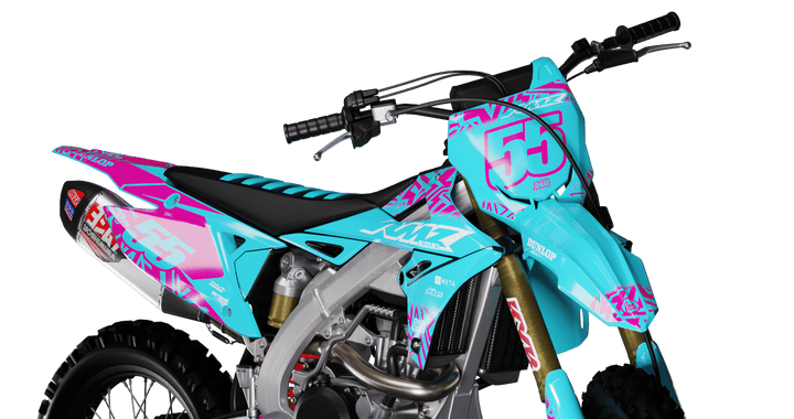 Suzuki Blue Radix Graphics Kit