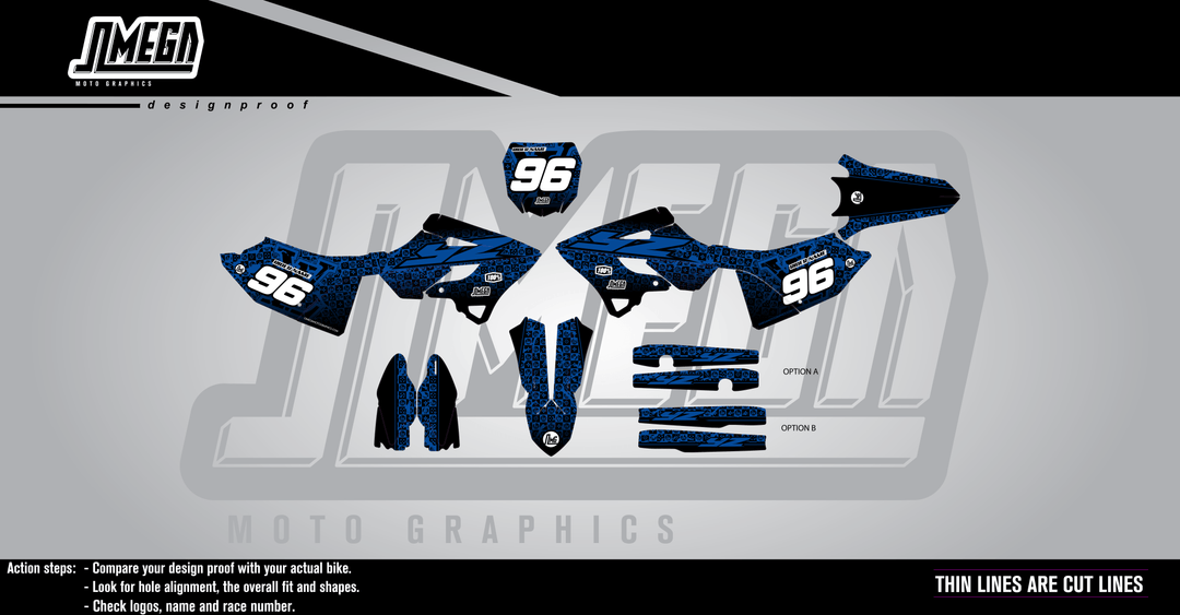 Blue Loui V2 Graphics Kit