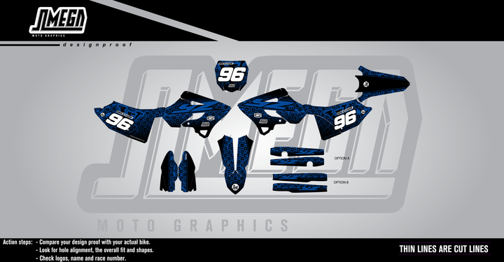 Blue Loui V2 Graphics Kit