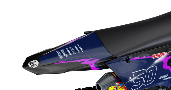 Yamaha Blue 50th Decal Kit