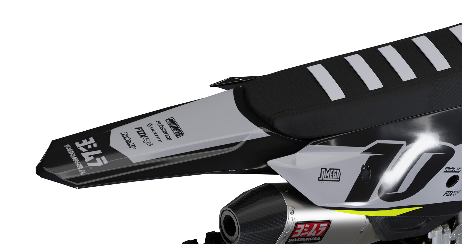 Bullet Graphics Card Support Honda Bullet Graphics Kit | Dirt Bike Decals – Omega Moto Graphics