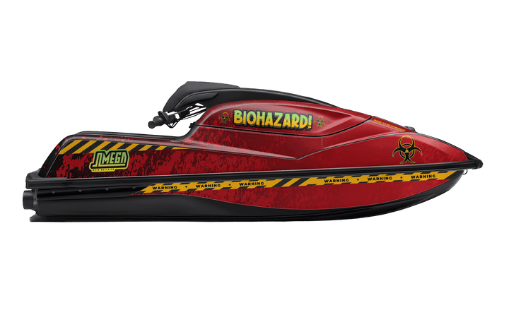 Biohazard Jet Ski Graphics Kit