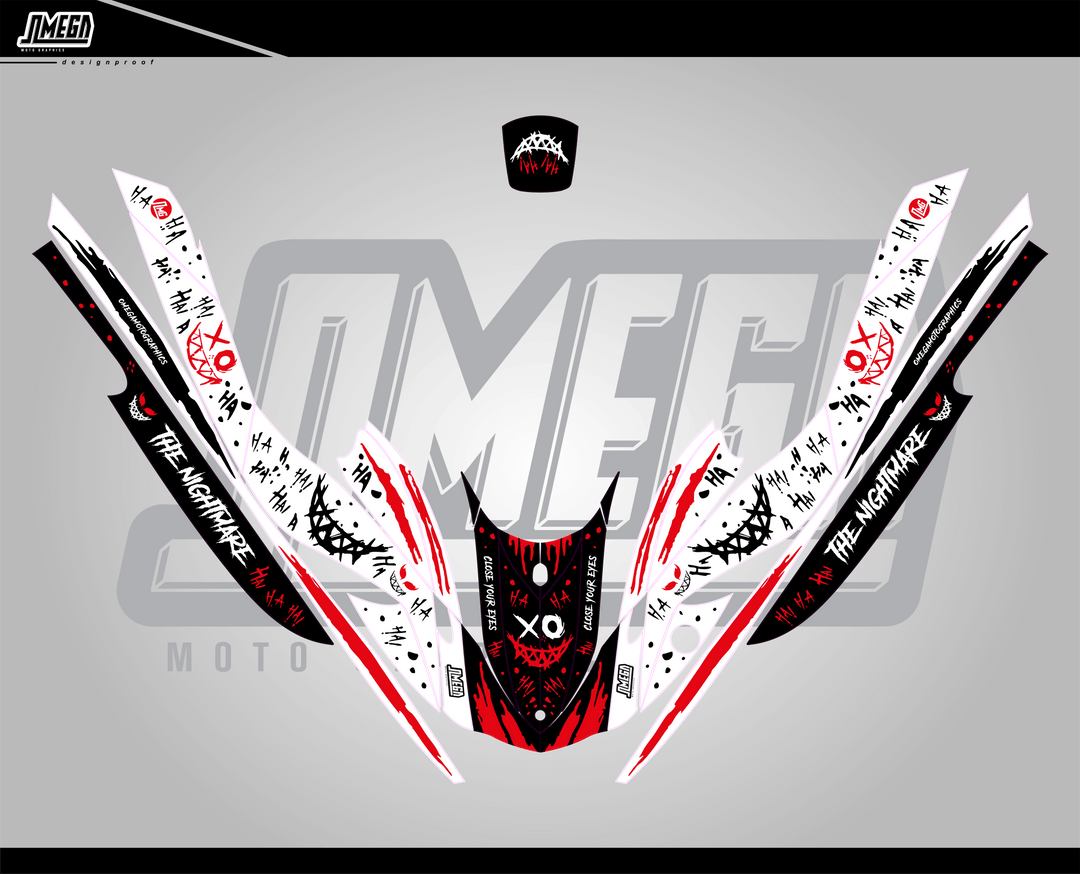 The Nightmare Jet Ski Graphics Kit