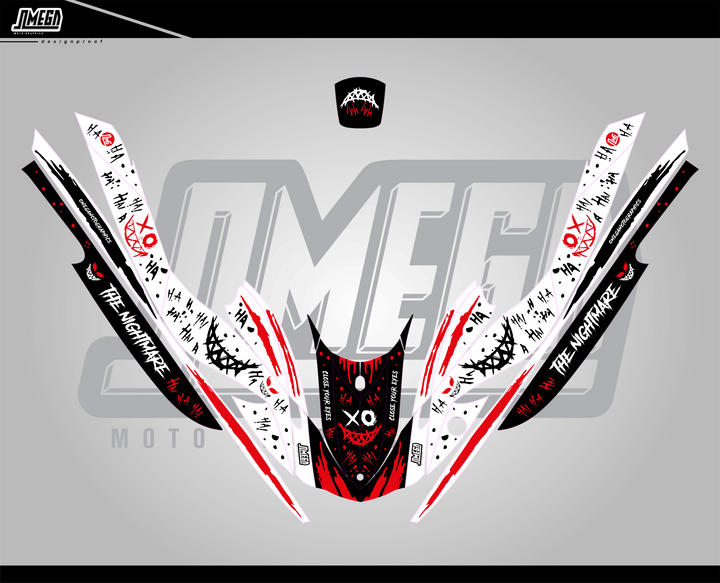 The Nightmare Jet Ski Graphics Kit