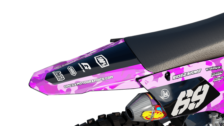Purple Camo Graphics kit