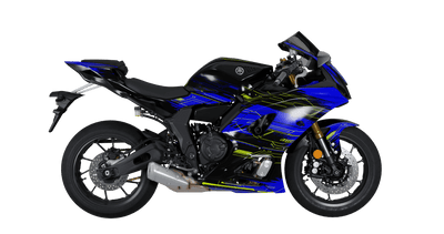 Bright Cyberpunk Road Bike Graphics Kit