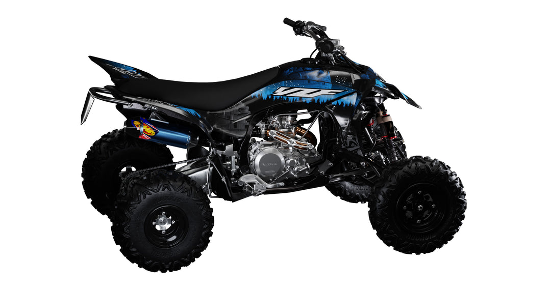 Blue Death Star Quad Graphics Kit