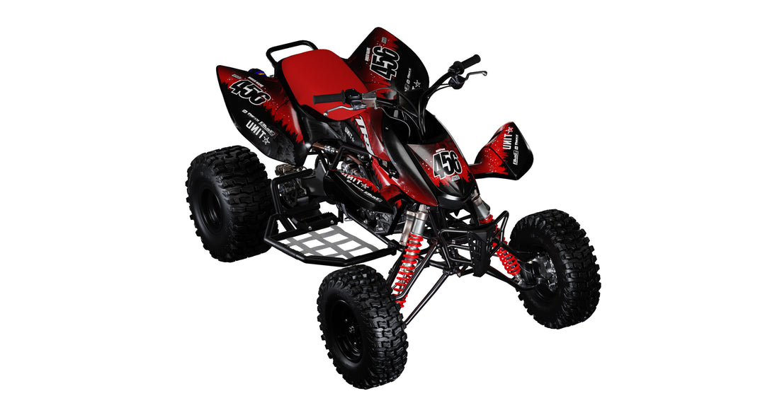 Red Death Star Quad Graphics Kit