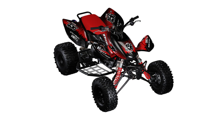Red Death Star Quad Graphics Kit