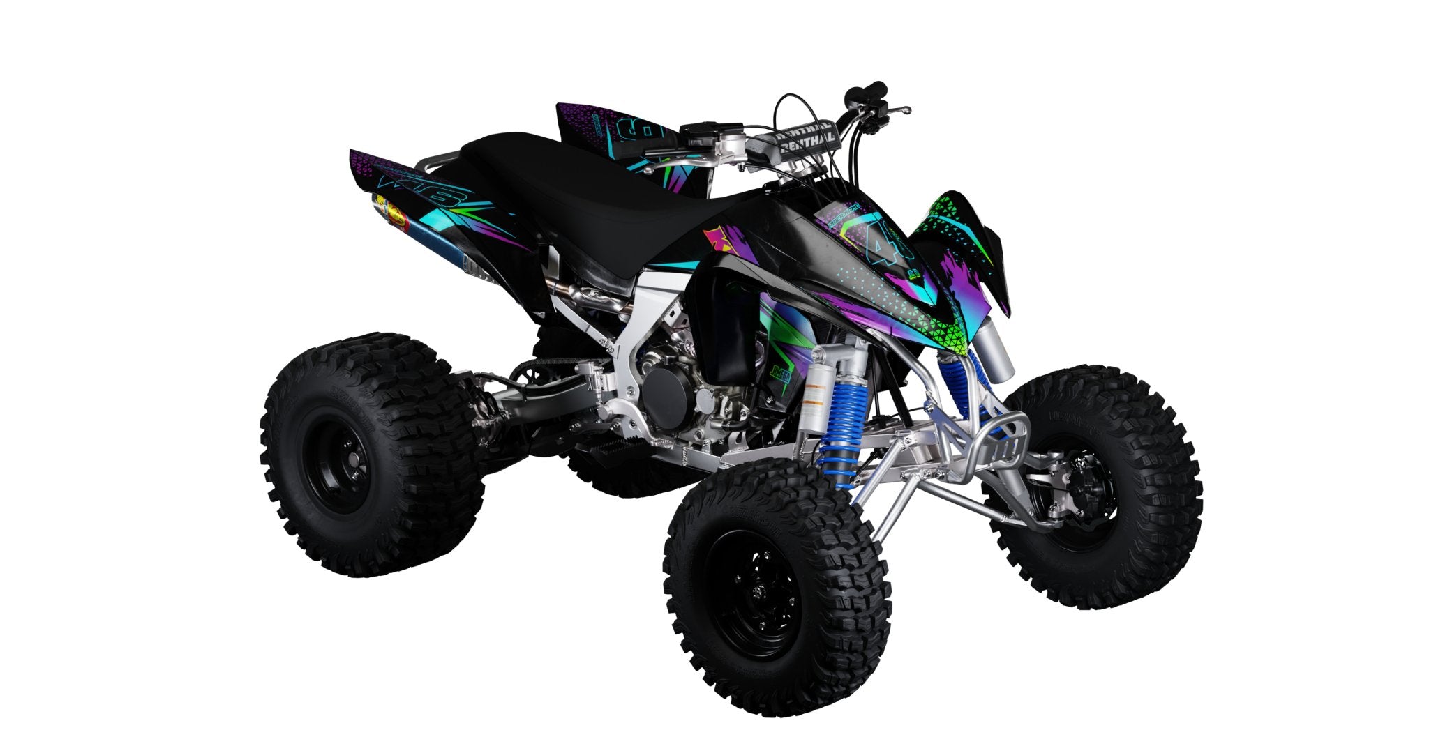 Double Vision Quad Graphics Kit | Quad & ATV Decals – Omega Moto Graphics