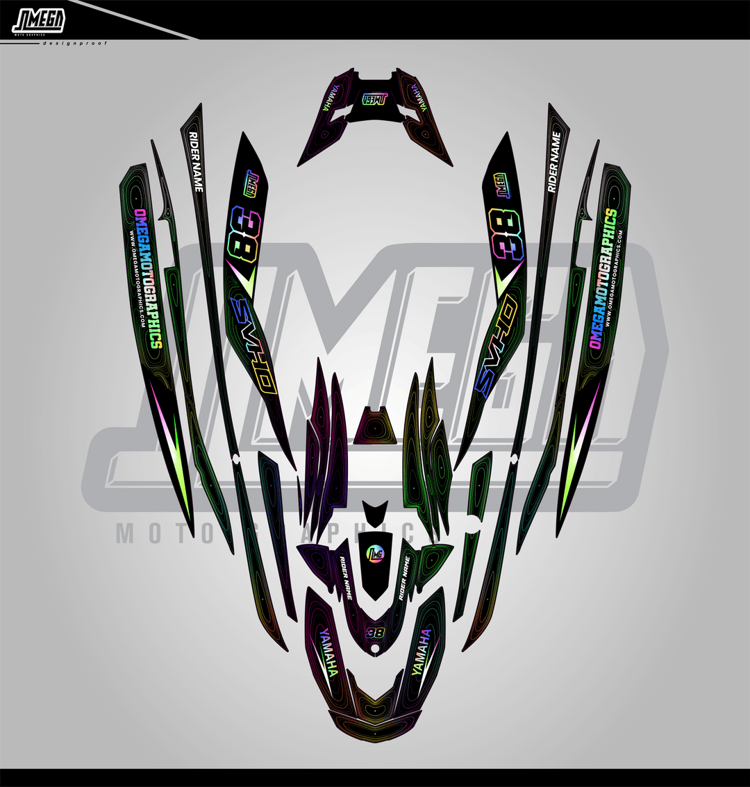 Ember Jet Ski Graphics Kit