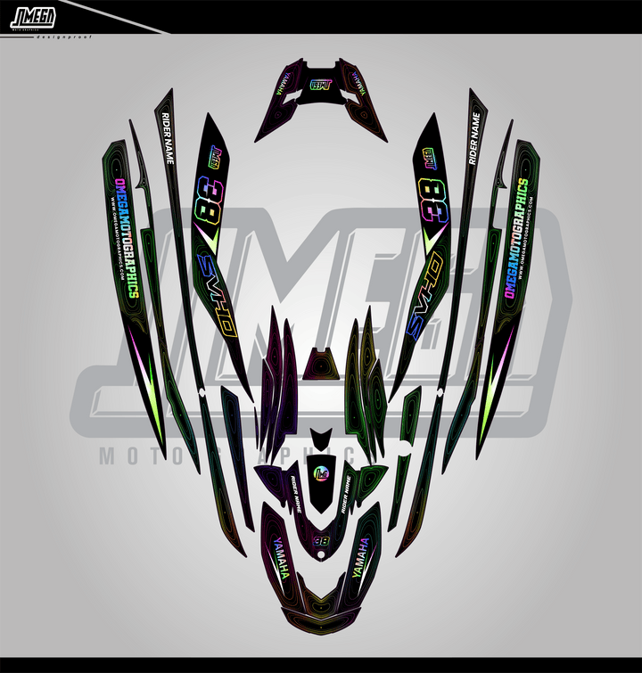 Ember Jet Ski Graphics Kit