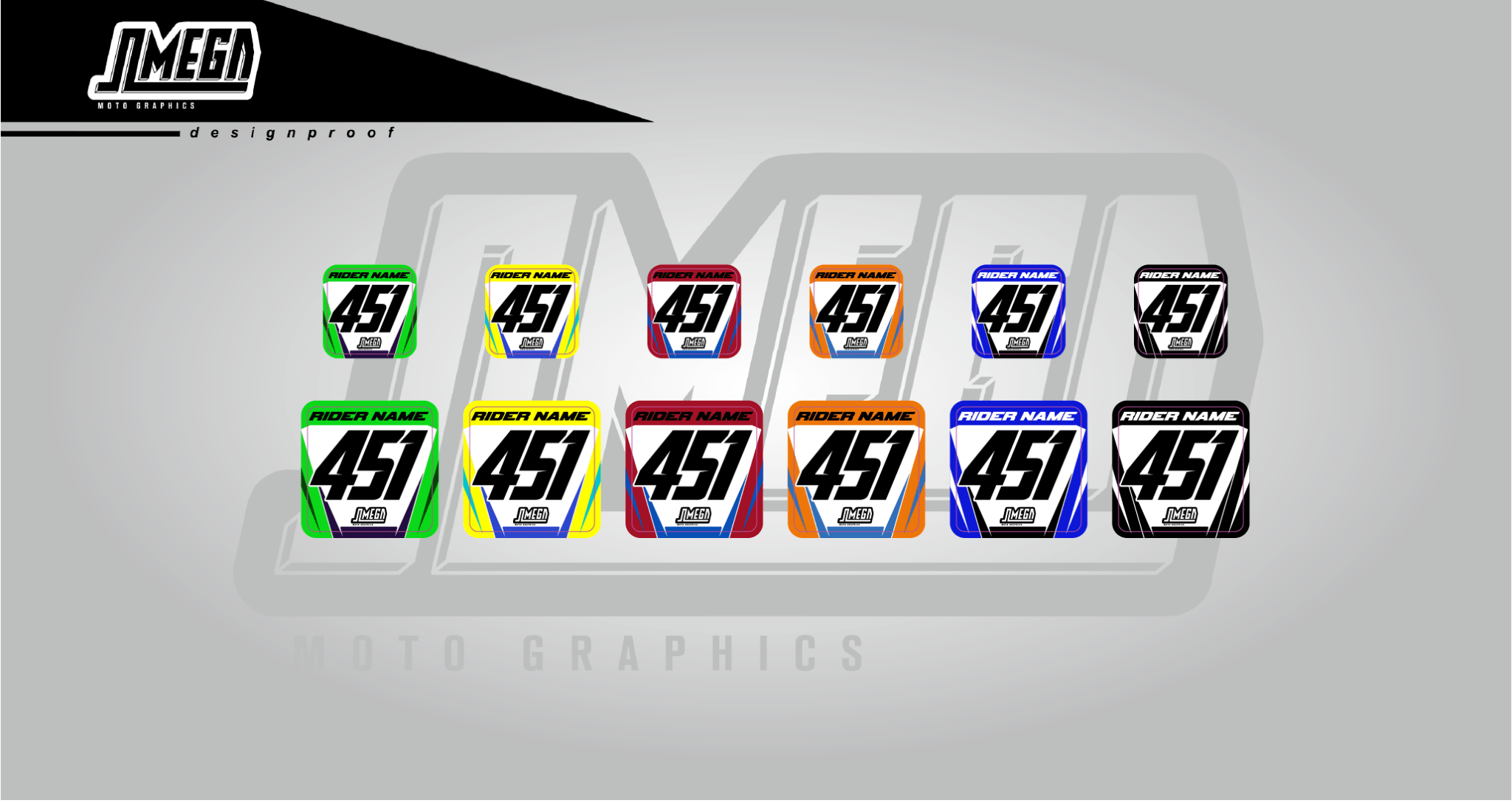 Factory Wheel Hub Stickers | Wheel Hub Decals – Omega Moto Graphics